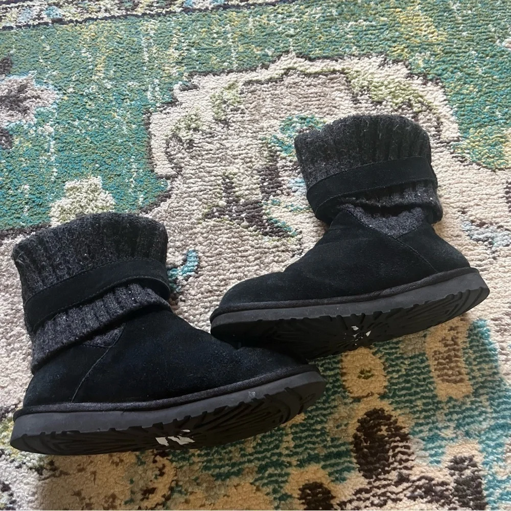 UGG black suede